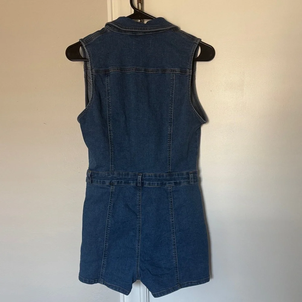 Windsor Blue Denim Jumpsuit - Picture 3 of 3